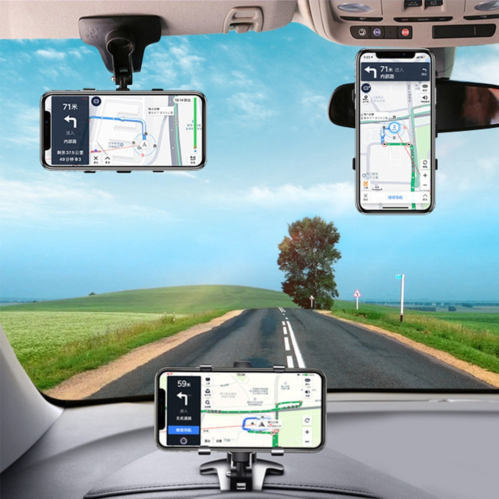 Dashboard Car Phone Holder 360 Degree Mobile Stand