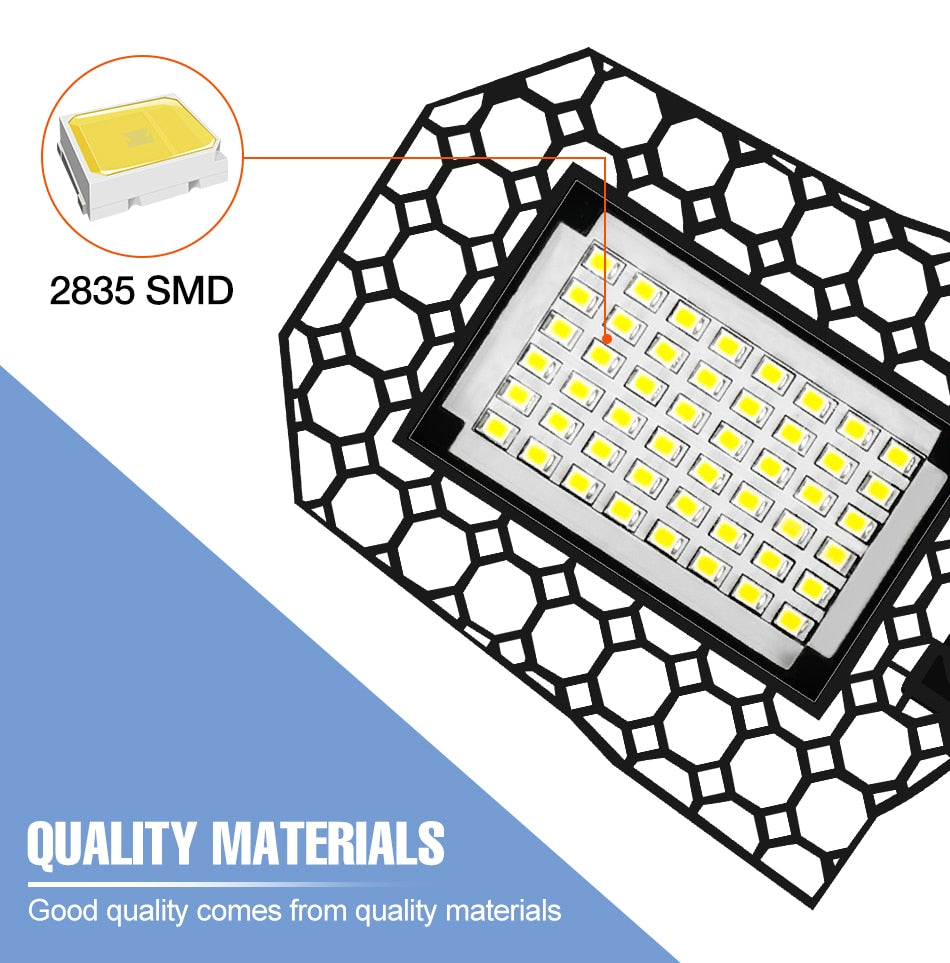 Garage Lampara 220V LED Lamp