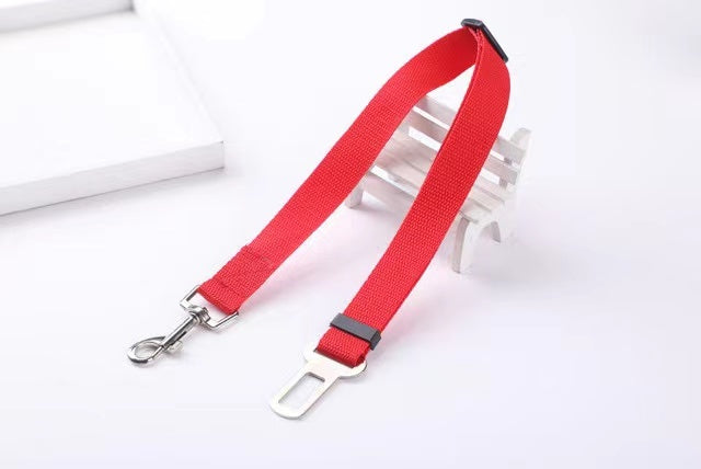 Dog Cat Car Safety Belt Adjustable Leash