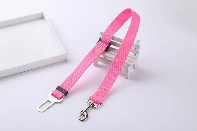 Dog Cat Car Safety Belt Adjustable Leash
