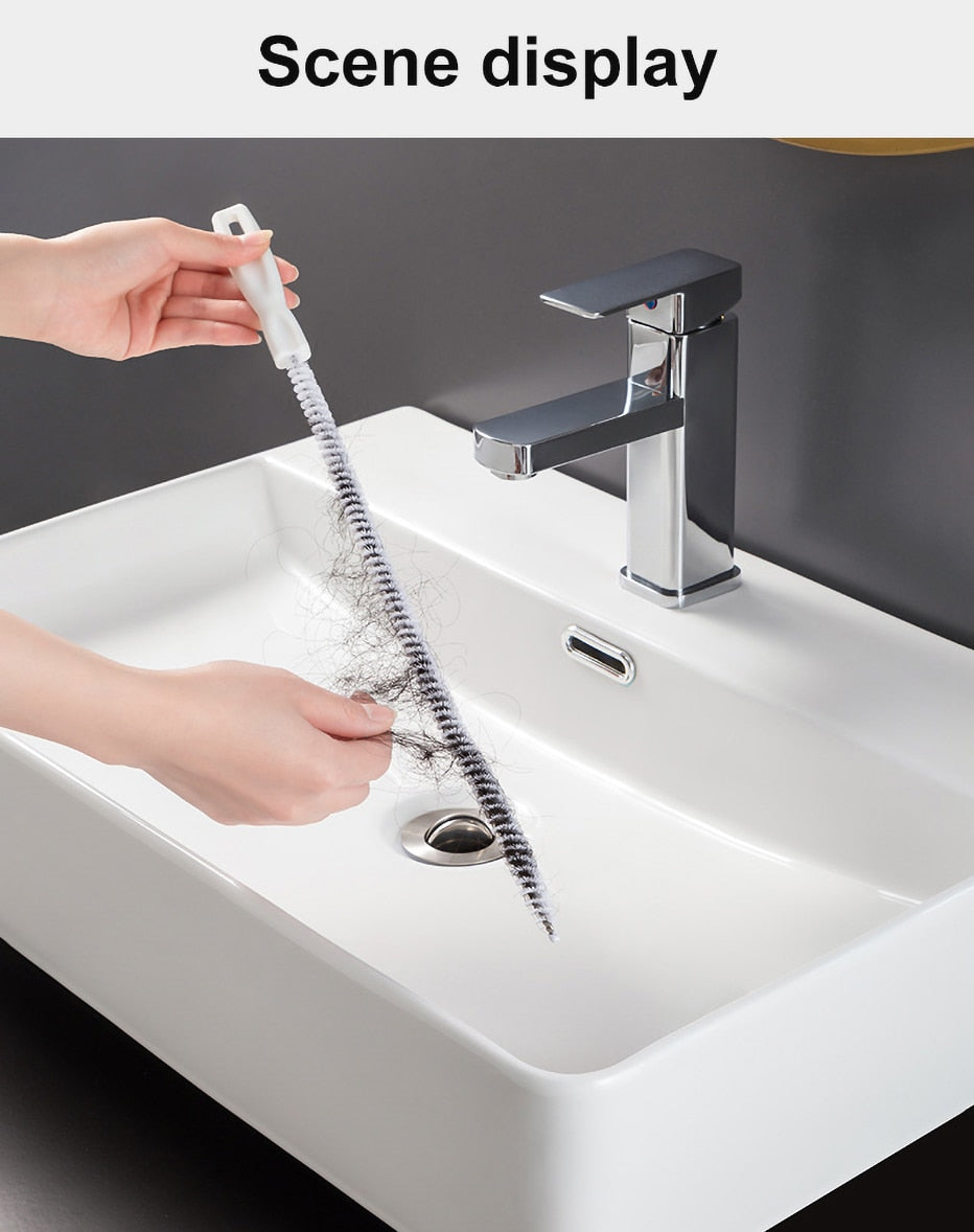 45cm Pipe Dredging Brush Drain Cleaner