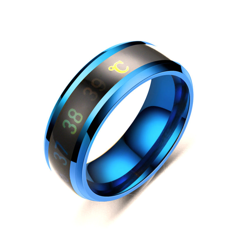 Smart Sensor Body Temperature Ring