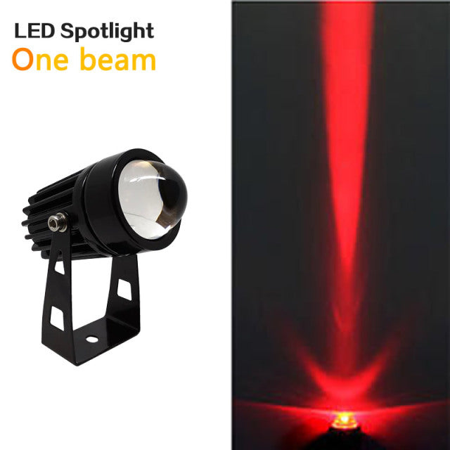 Modern Outdoor Waterproof Wall Lamp LED Red/Green/Blue/Warm/White