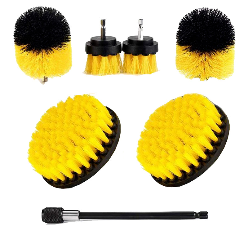 UNTIOR Drill Brush Attachment Set Power Scrubber