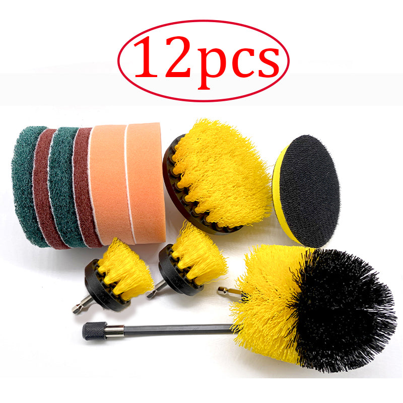 UNTIOR Drill Brush Attachment Set Power Scrubber