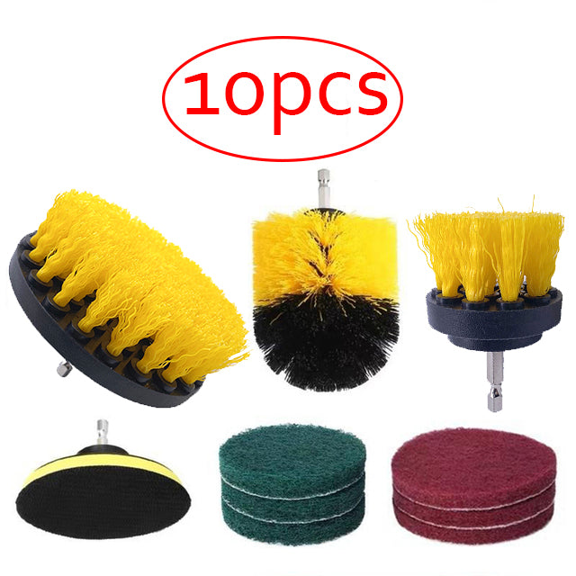 UNTIOR Drill Brush Attachment Set Power Scrubber