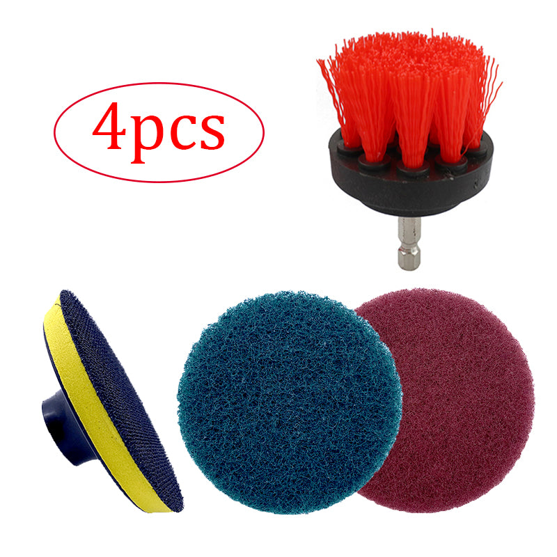UNTIOR Drill Brush Attachment Set Power Scrubber
