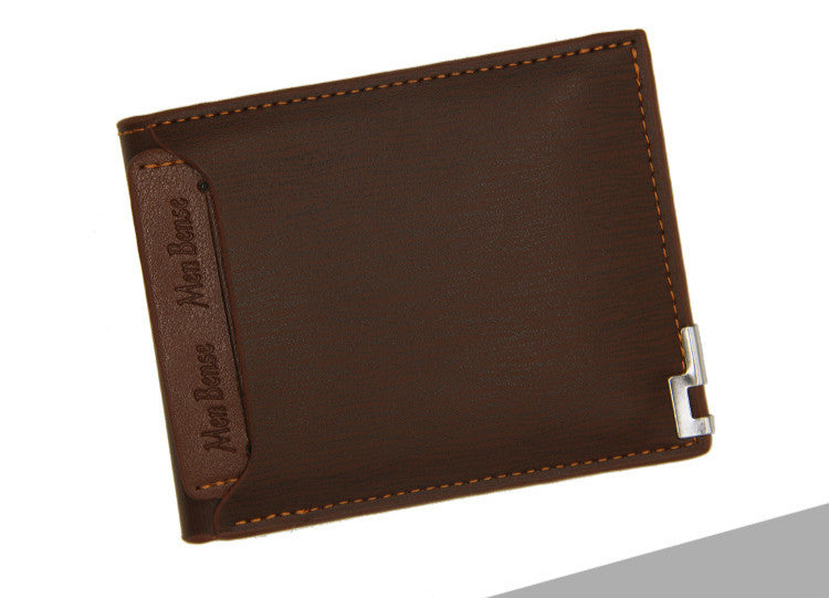 Men's Short Wallet Iron Edge