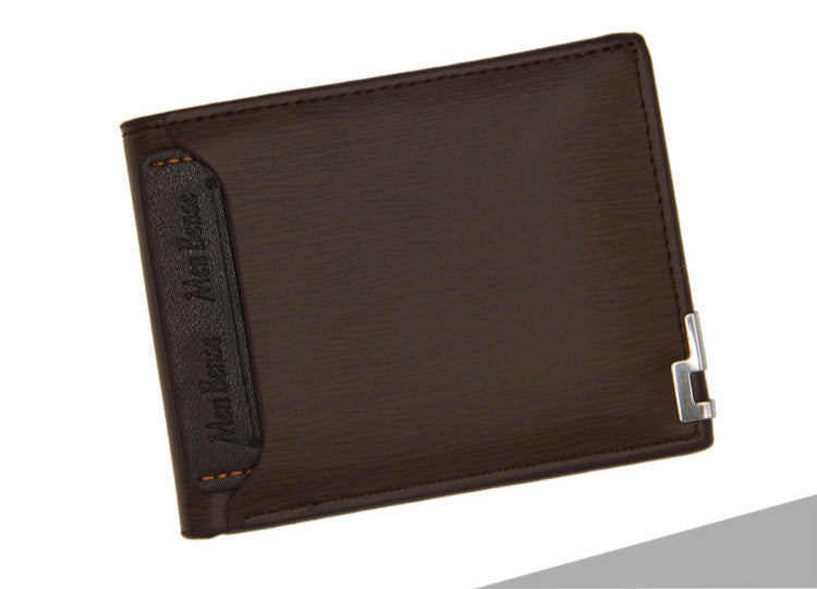 Men's Short Wallet Iron Edge