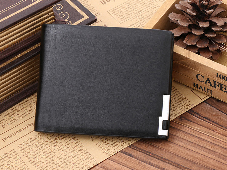 Men's Short Wallet Iron Edge