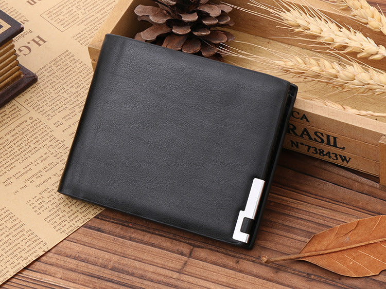Men's Short Wallet Iron Edge
