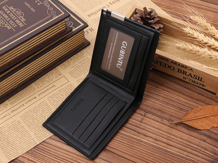 Men's Short Wallet Iron Edge