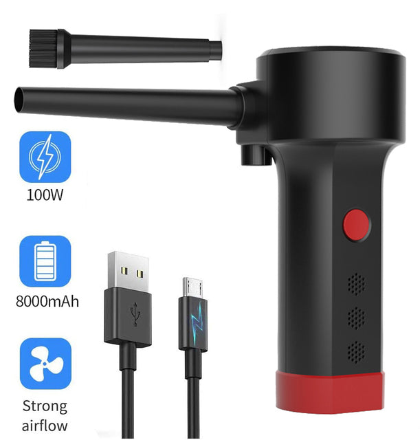 Compressed Air can for computers ,Electric Air Blower Computer Cleaning,Cordless Air Dust Cleaner