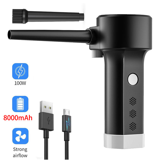 Compressed Air can for computers ,Electric Air Blower Computer Cleaning,Cordless Air Dust Cleaner