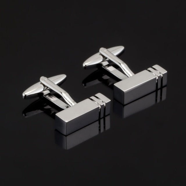 Laser Engraved Check Sudoku Design Cufflink