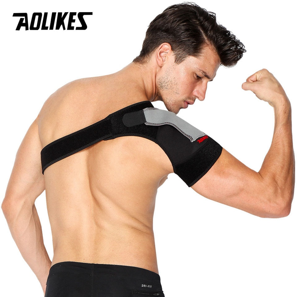 AOLIKES 1PCS Back Support Adjustable Bandage
