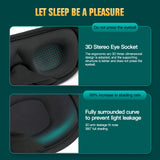 3D Breathable Sleeping Eye Mask Blocking Out Light