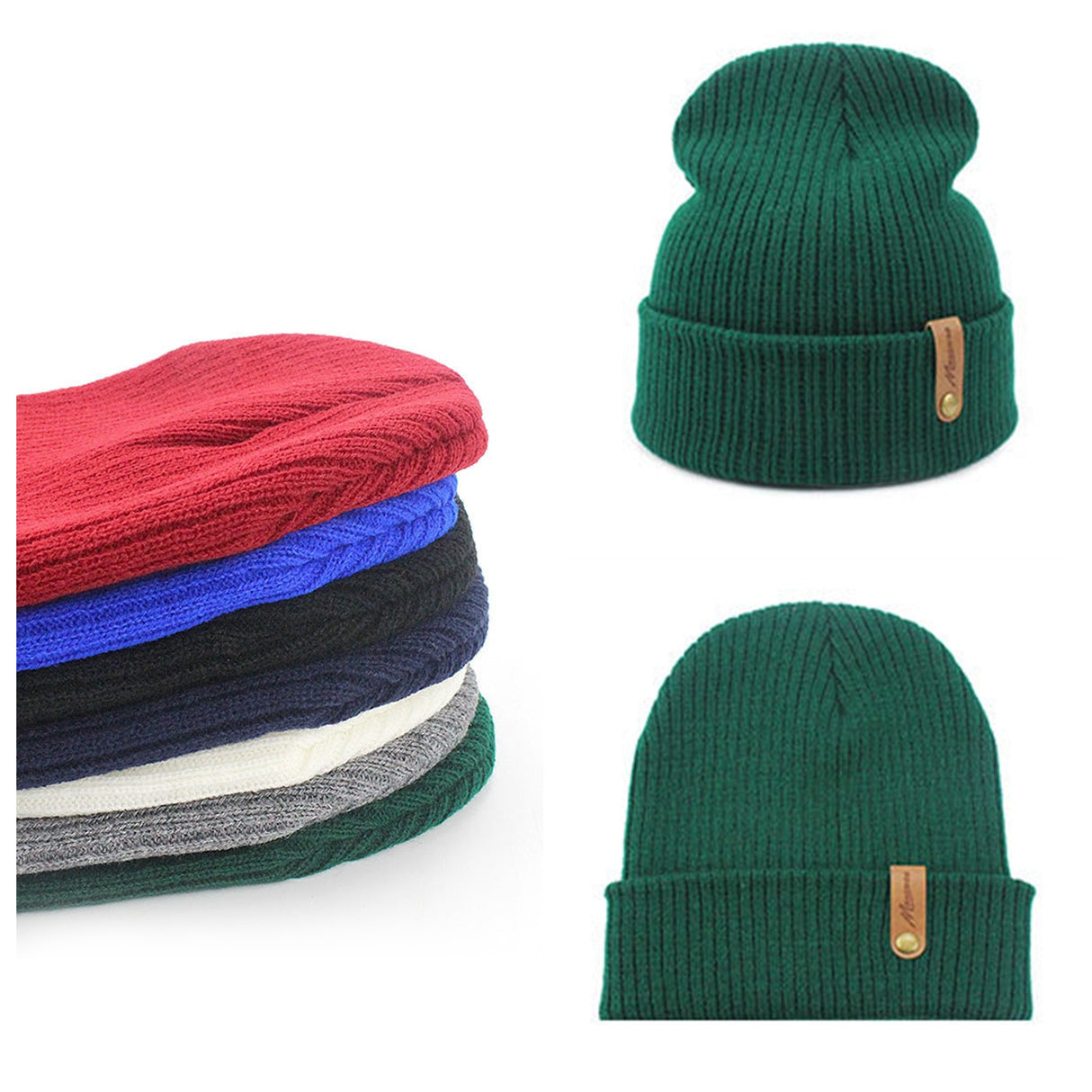 Women Or Men's Autumn/Winter Warm Knitted Hat.