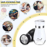 2-Piece Glass Salt And Pepper Set