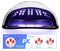 320W With 72 LED's UV Light Dryer for Gel Nail Polish with 4 Timer Setting ,LCD Auto Sensor Display Screen