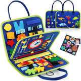 Montessori Toddler Busy Board For Educational Activity Motor Skills