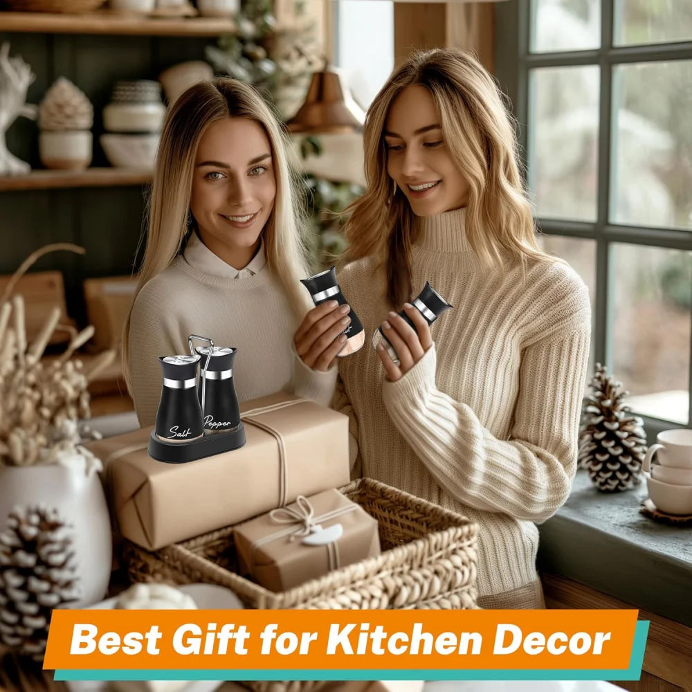 2-Piece Glass Salt And Pepper Set
