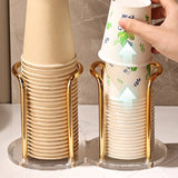 Luxury Disposable Cup Storage Holder