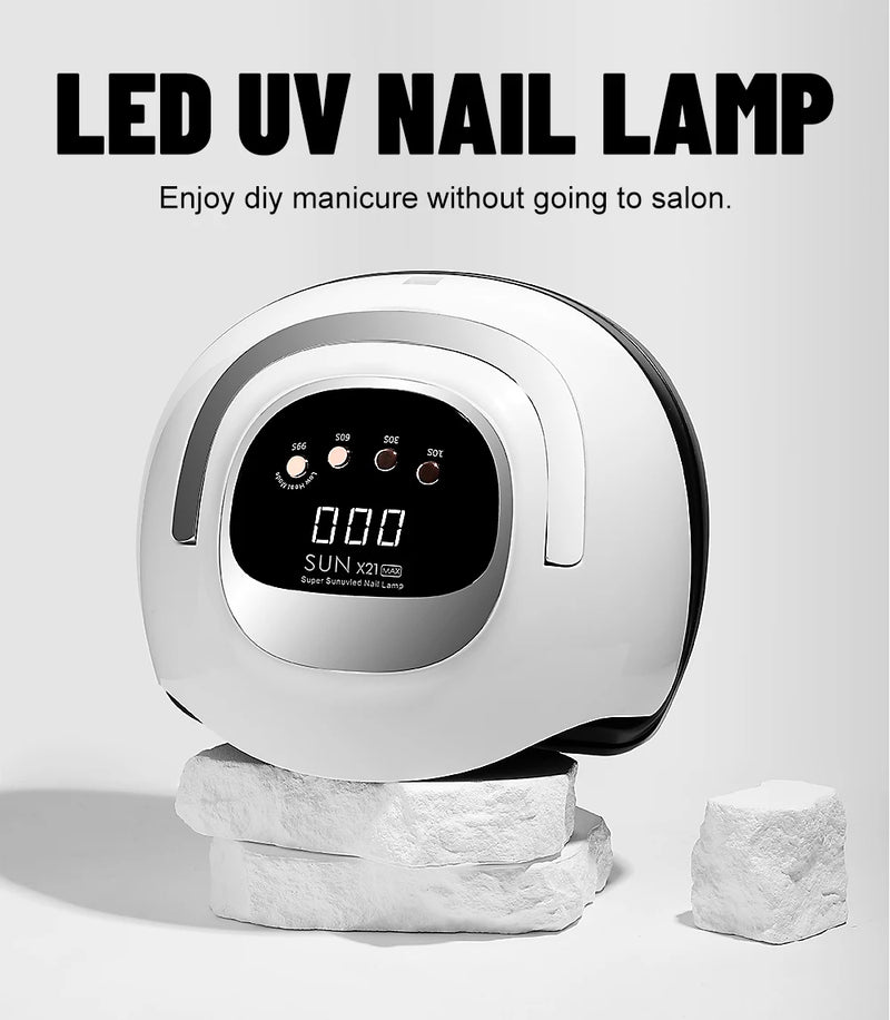 320W With 72 LED's UV Light Dryer for Gel Nail Polish with 4 Timer Setting ,LCD Auto Sensor Display Screen