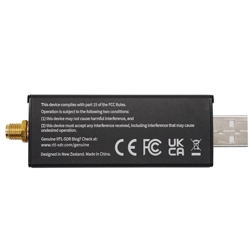 RTL-SDR Blog RTL SDR V4 R828D RTL2832U 1PPM TCXO SMA RTLSDR Software Defined Radio (Dongle Only)