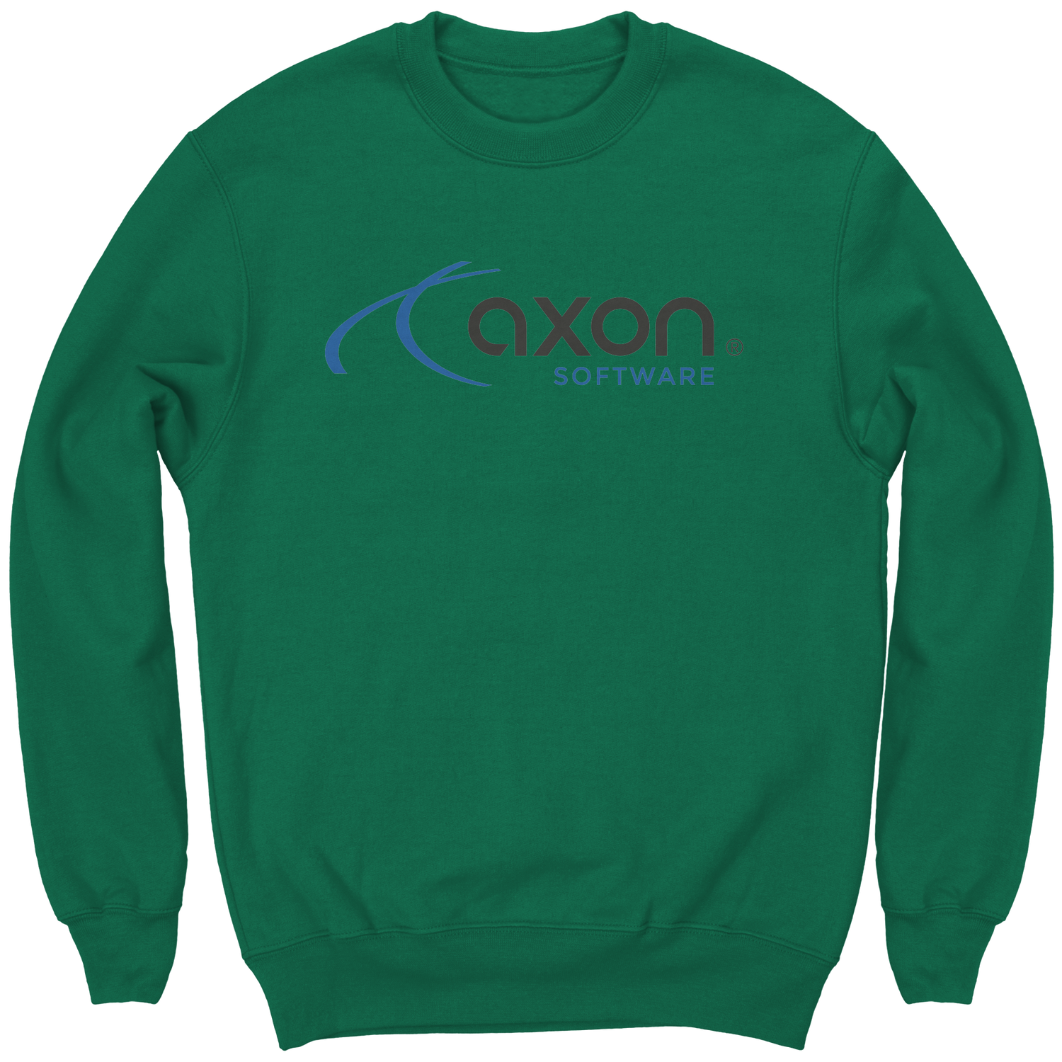 Axon_Software_Port__Co_Youth_Crewneck_S_Kelly_Green_Front_Mockup.png