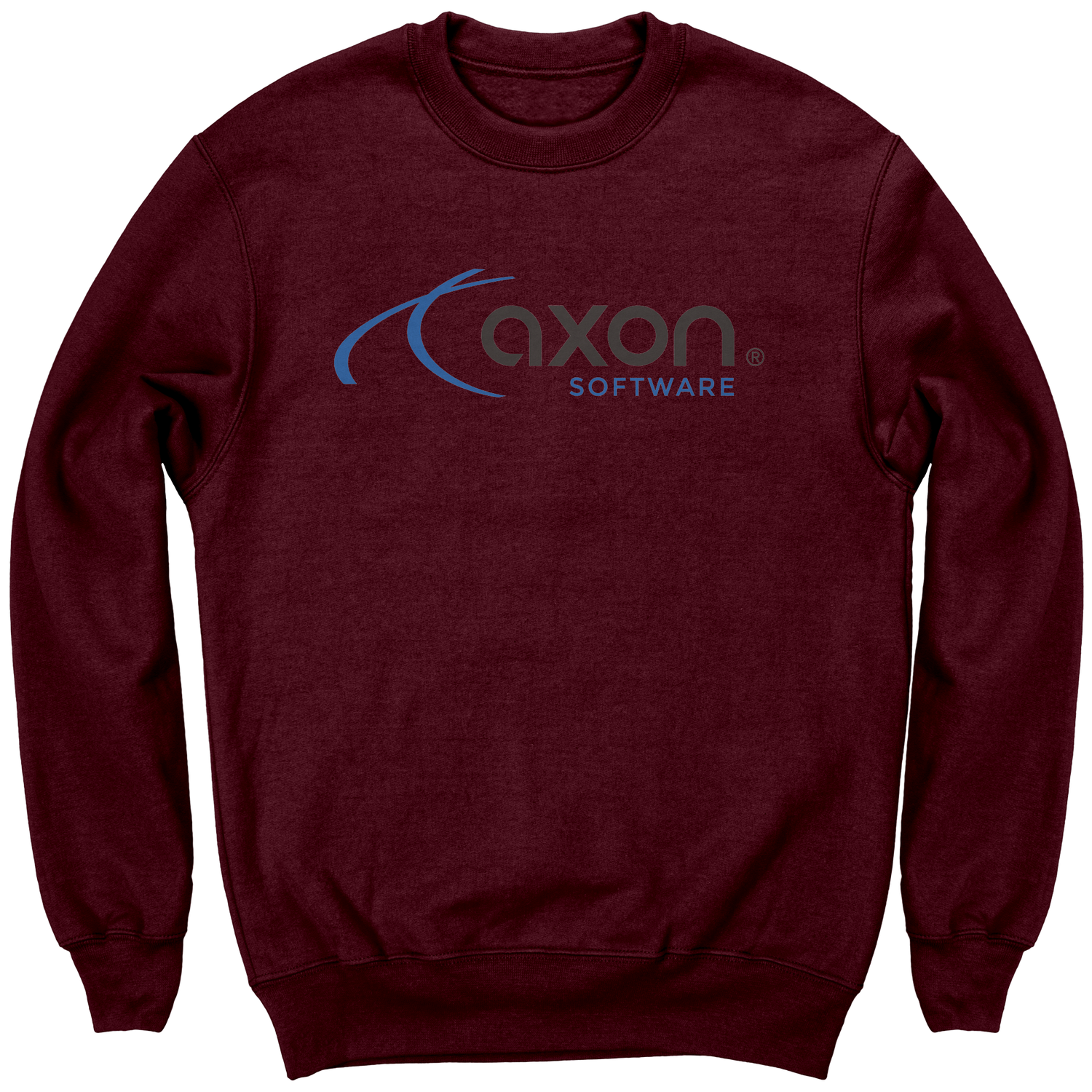 Axon_Software_Port__Co_Youth_Crewneck_S_Maroon_Front_Mockup.png