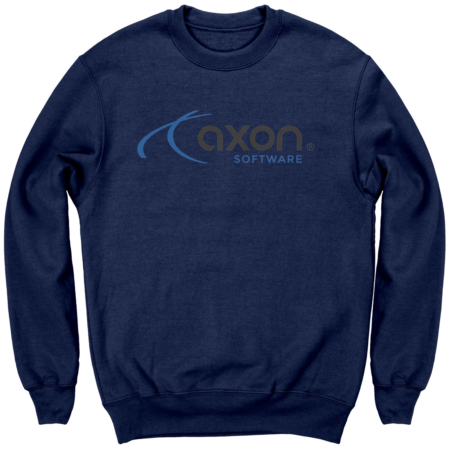 Axon_Software_Port__Co_Youth_Crewneck_S_Navy_Front_Mockup.png