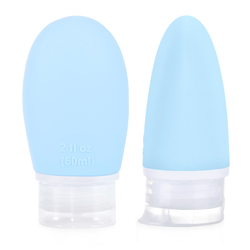 1pcs Travel Cosmetics Bottles.  Mini Silicone Container For Skincare, Shower Gel, Shampoo And Conditioners.