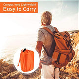 Waterproof Lightweight Thermal Emergency Sleeping Bag. Great for camping and light for hiking.