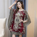 Plus Size Silk Rayon Nightgown/ Bathrobe.