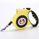 LED Retractable/Detachable Pet Leash with LED Flashlight.