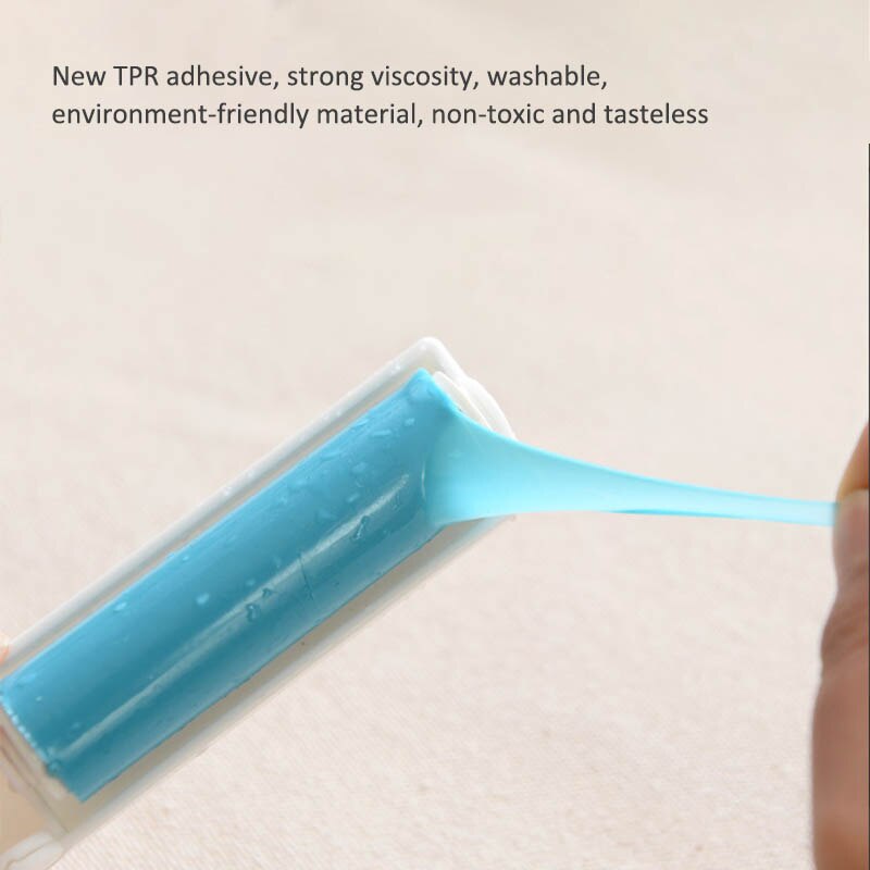 1Pcs Mini Foldable/Washable Sticky Lint Roller.