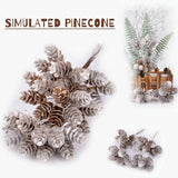 Artificial Mini Pine Cone Christmas Decoration