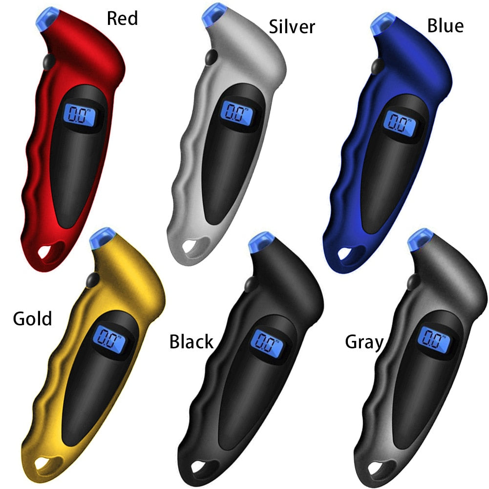 LCD Digital Backlight High-precision Display Tire Pressure Gauge.