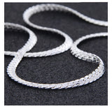 Men Or Women's DOTEFFIL 925 Sterling Silver 6mm Chain With 16/18/20/22/24 Inch Lengths