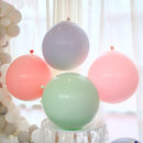 5pcs 18/24inch Large Pastel Round Latex Balloons.