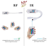 Smartphone Control Mini RGB RGBW WiFi Controller DC12V-24V For Led Multicolor Strip Panel Light.