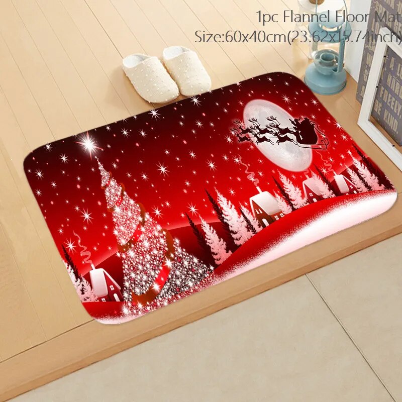 Christmas Decorative Doormat/Pillowcases.