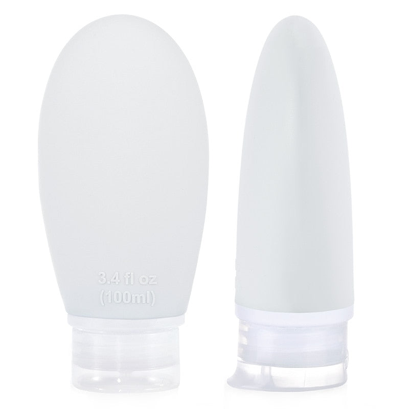 1pcs Travel Cosmetics Bottles.  Mini Silicone Container For Skincare, Shower Gel, Shampoo And Conditioners.