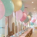 5pcs 18/24inch Large Pastel Round Latex Balloons.