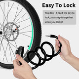 WEST BIKING Anti Theft Security Lock Cable.