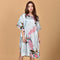 Plus Size Silk Rayon Nightgown/ Bathrobe.