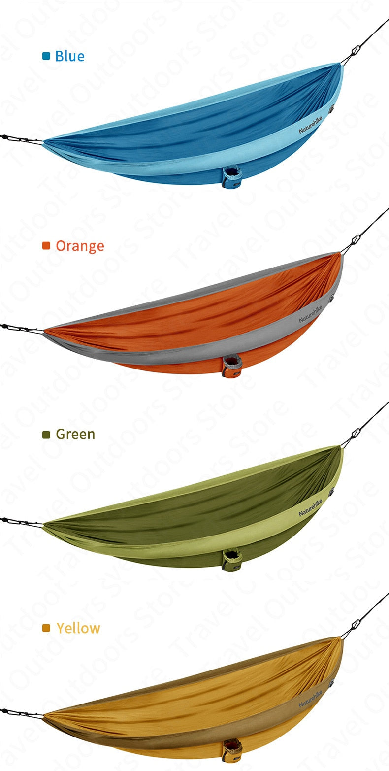 NatureHike Loading weight 200KG Ultralight Inflatable Camping Hammock.