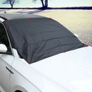 Silver Magnetic front windshield cover.  Keeps snow/ice off of your windshield.