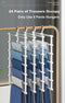 Joybos Multifunction 4-8 Layers Stainless Steel Rack For Pants.